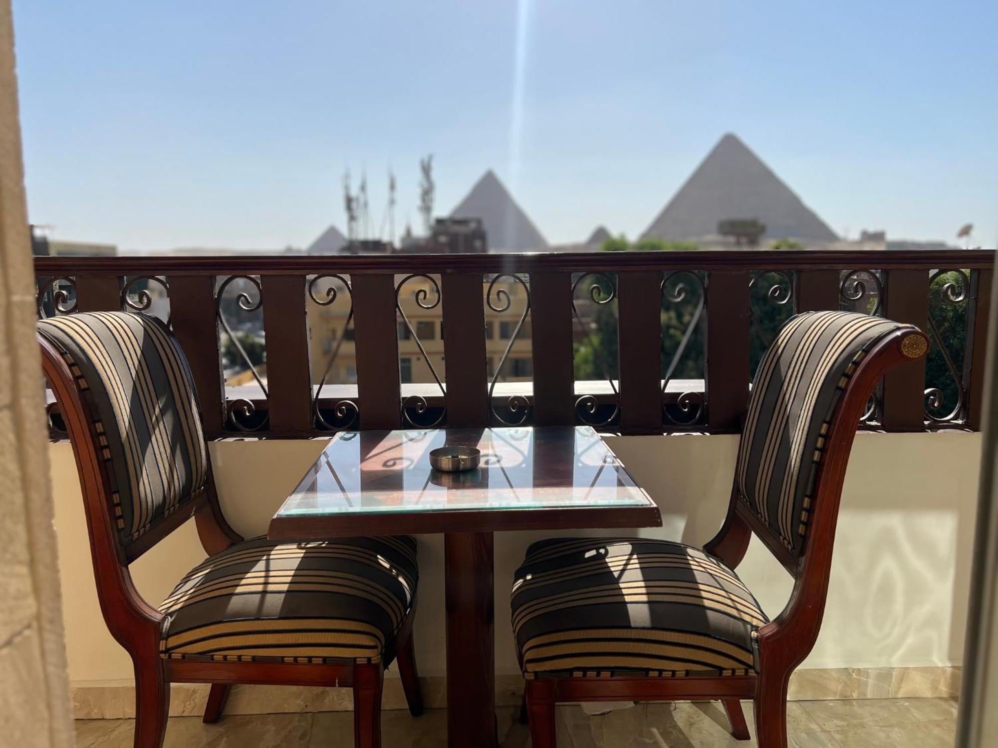 El Aida Pyramids View Hotel Kafret el-Gabal المظهر الخارجي الصورة