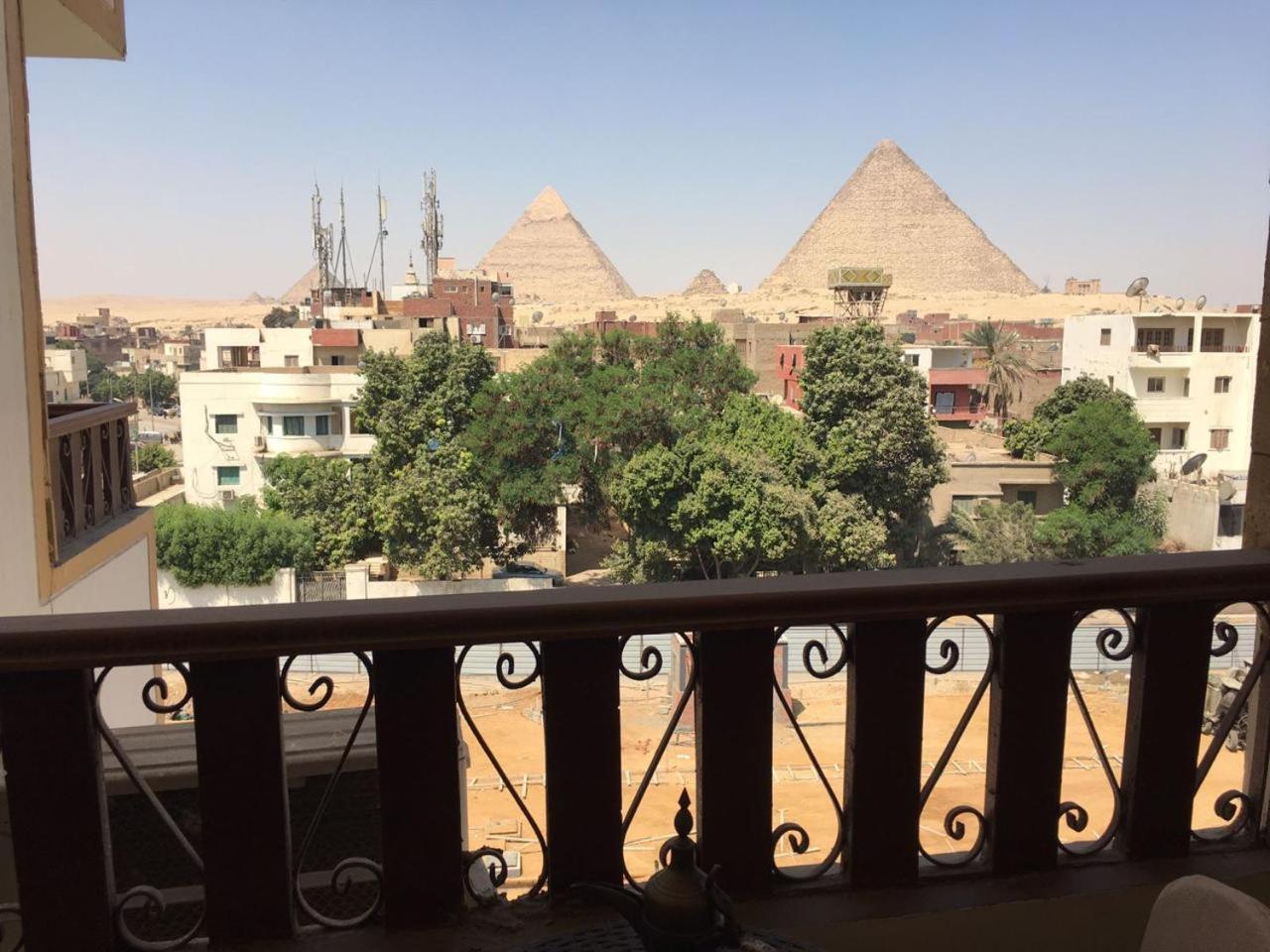 El Aida Pyramids View Hotel Kafret el-Gabal المظهر الخارجي الصورة