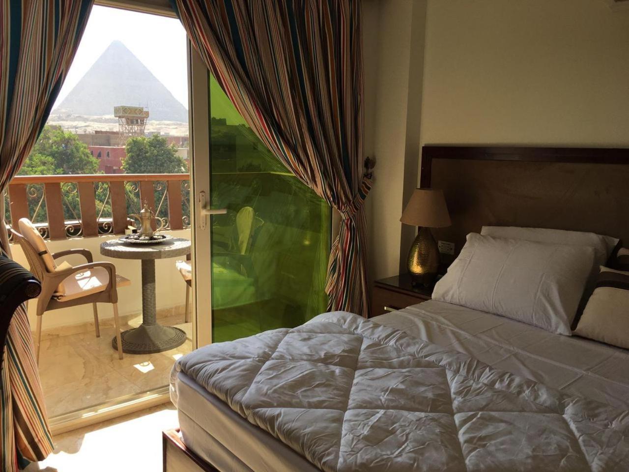 El Aida Pyramids View Hotel Kafret el-Gabal المظهر الخارجي الصورة