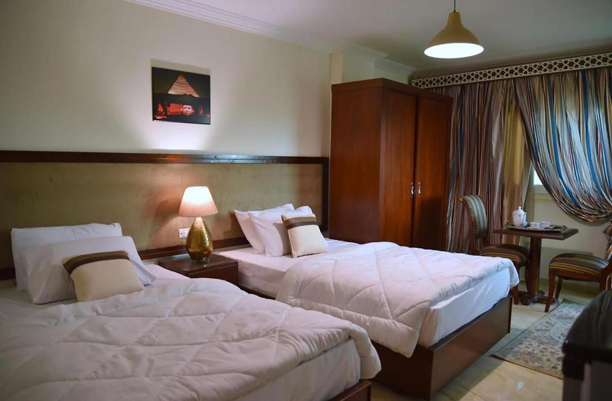 El Aida Pyramids View Hotel Kafret el-Gabal المظهر الخارجي الصورة