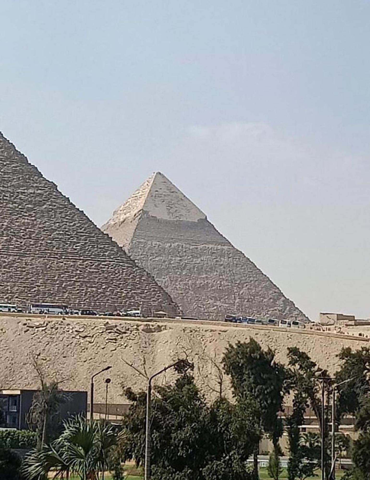 El Aida Pyramids View Hotel Kafret el-Gabal المظهر الخارجي الصورة