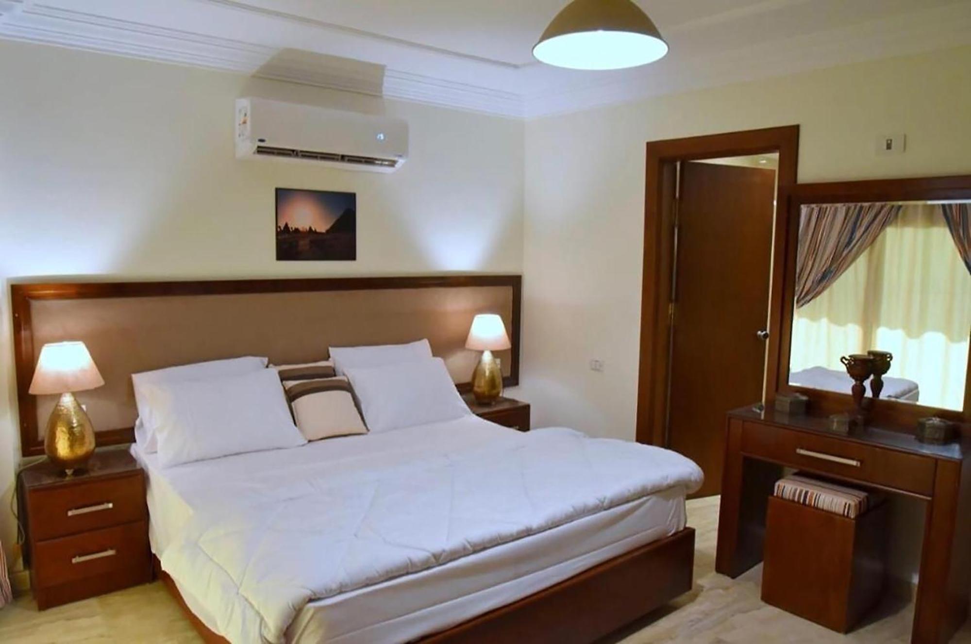 El Aida Pyramids View Hotel Kafret el-Gabal المظهر الخارجي الصورة