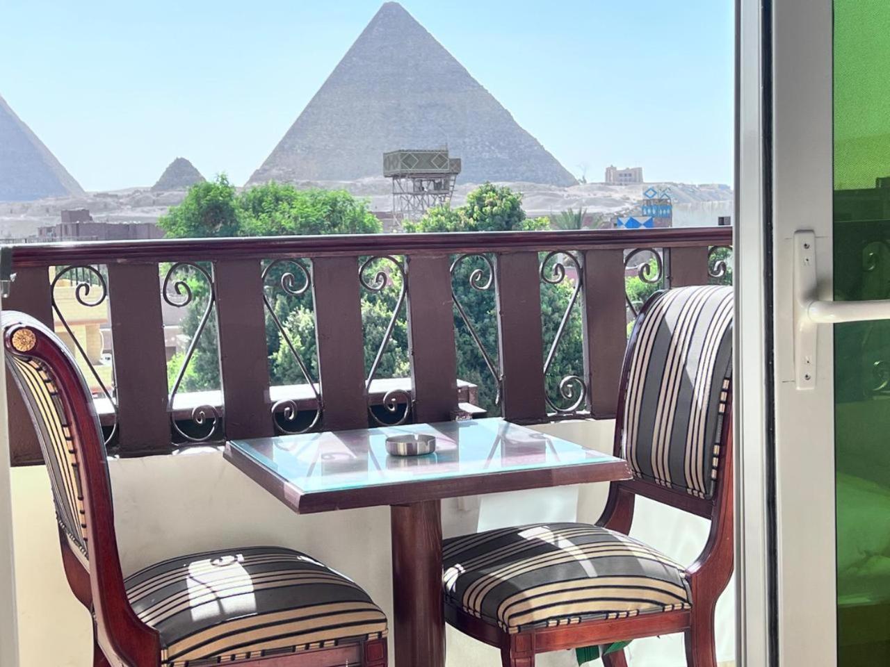 El Aida Pyramids View Hotel Kafret el-Gabal المظهر الخارجي الصورة